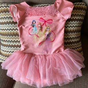 Pink Disney princess ballet dress 5